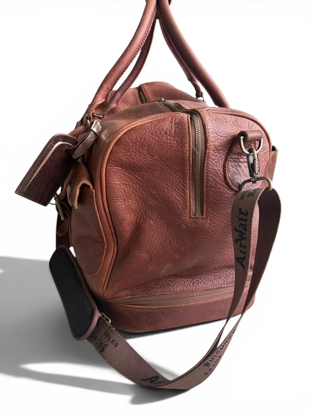 Dr. Martens Weekender Ambassador Leather Duffel Bag